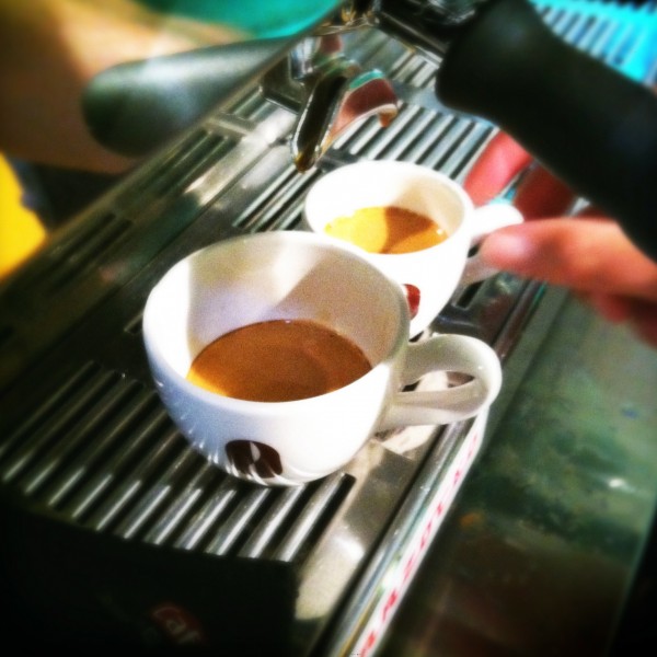 Espresso maken made by ellen
