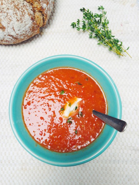 Tomatensoep, vers & makkelijk zelf te maken made by ellen