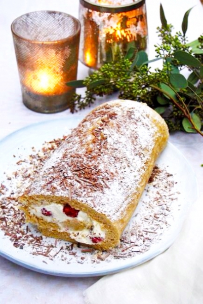Bûche de Noël - een feestelijk dessert made by ellen