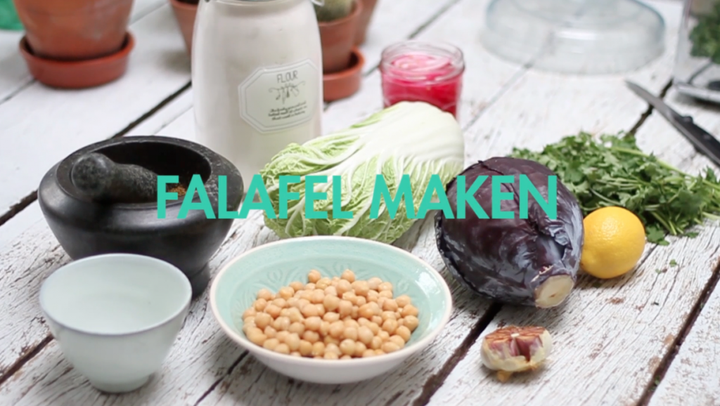 Falafel maken recept - video made by ellen