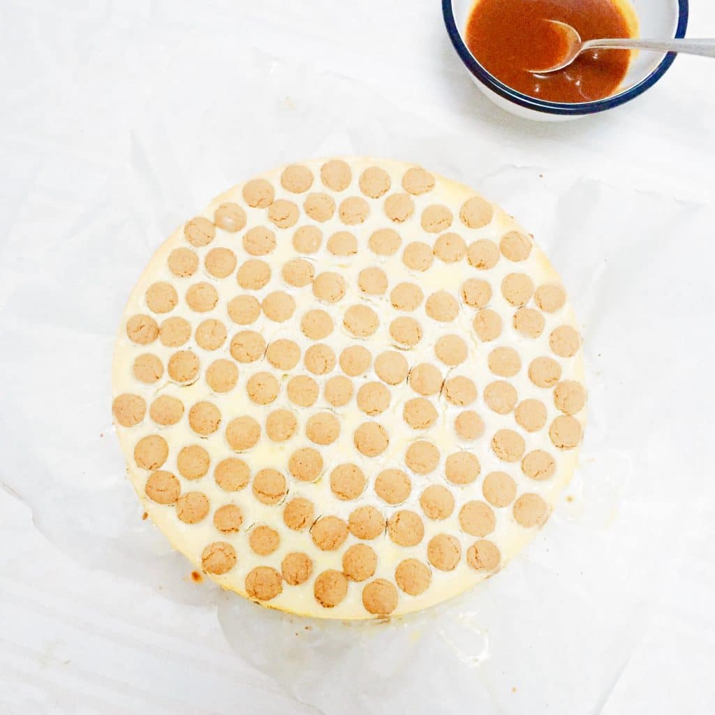 Sinterklaastaart speculaas cheesecake met kruidnoten made by ellen 