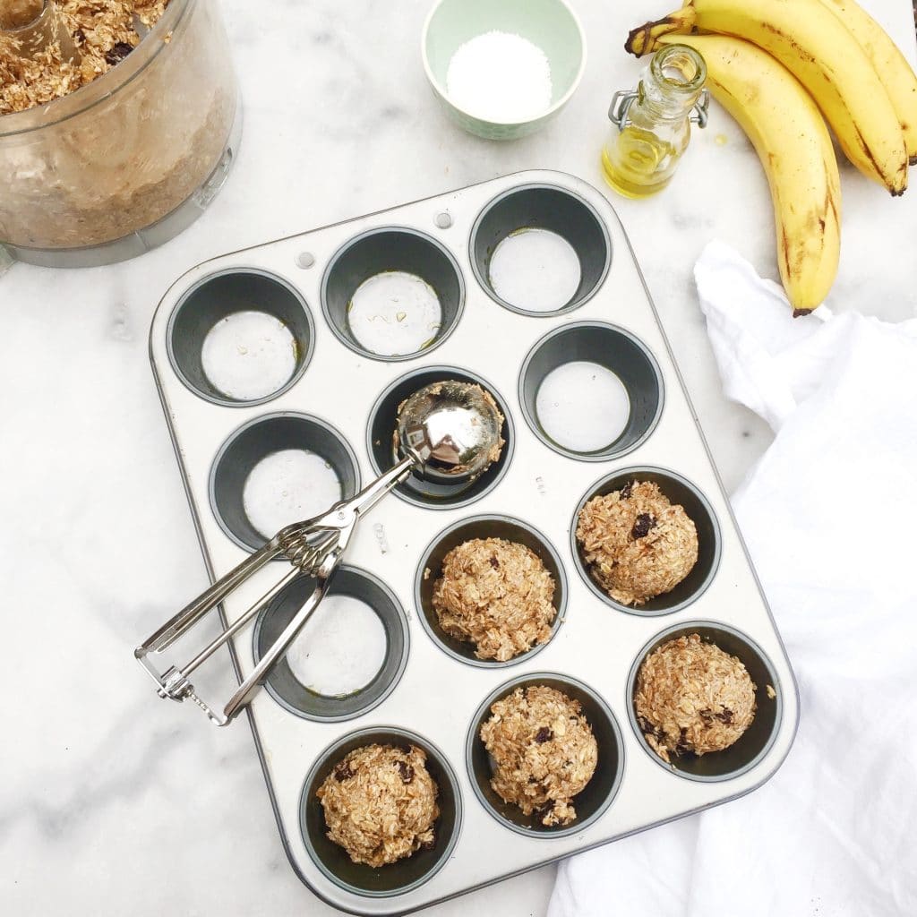 Banaan muffins - gezond recept made by ellen
