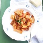 Pasta met pittige merguez worstjes & tomaat made by ellen
