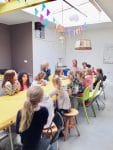 Kinderfeestje bij creatieve educatie Uiten in 't Gooi made by ellen
