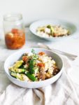 Recept parelcouscous salade met feta & gegrilde groenten