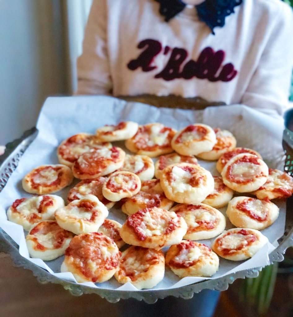 Mini pizza maken