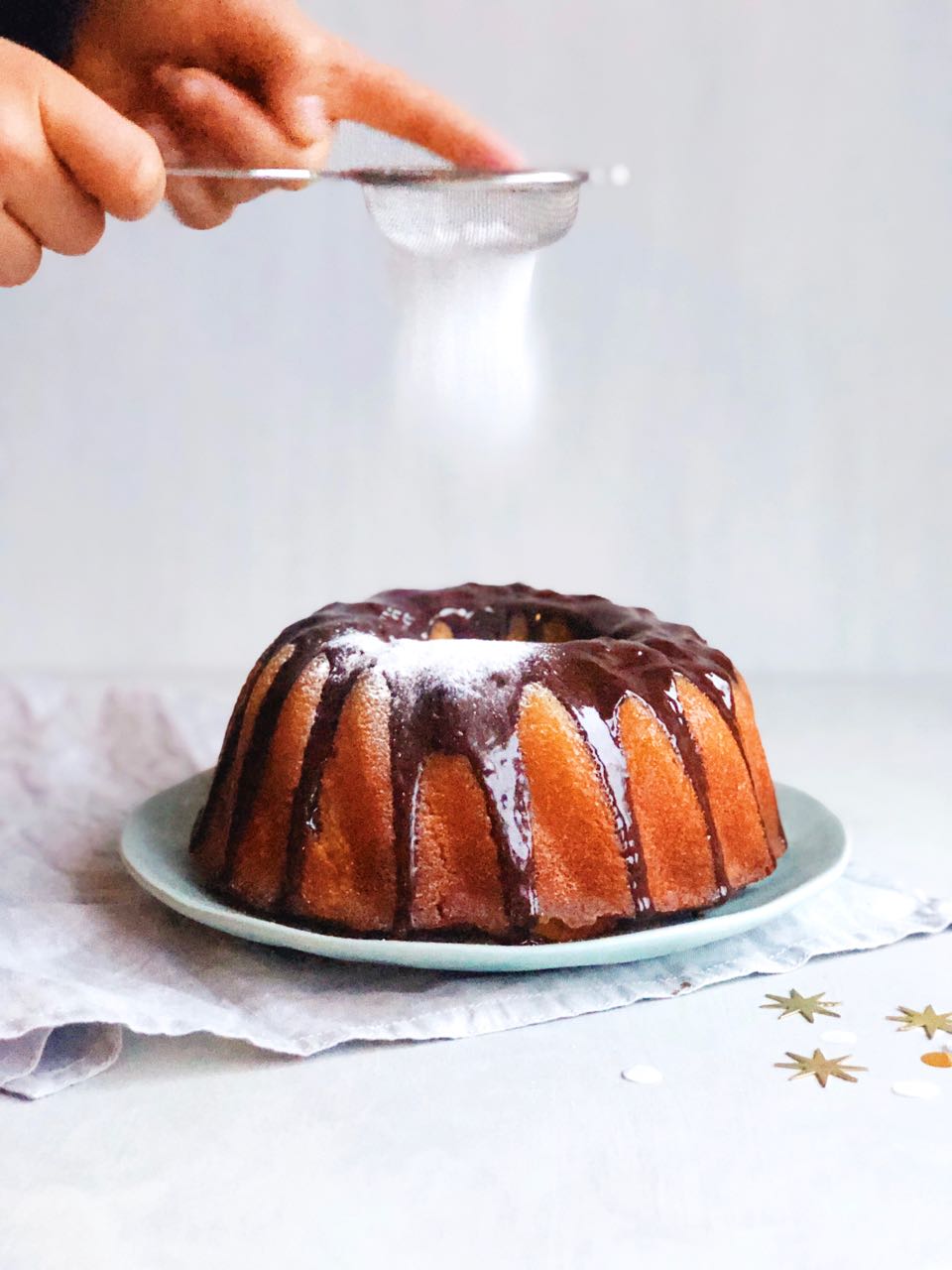 Recept tulband cake met sinaasappel en chocolade - Made by