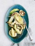 BBQ salade met gegrilde venkel en avocado