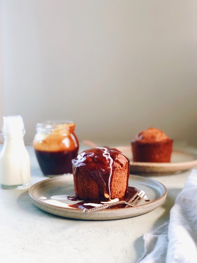 Recept, sticky toffee pudding, made by ellen
