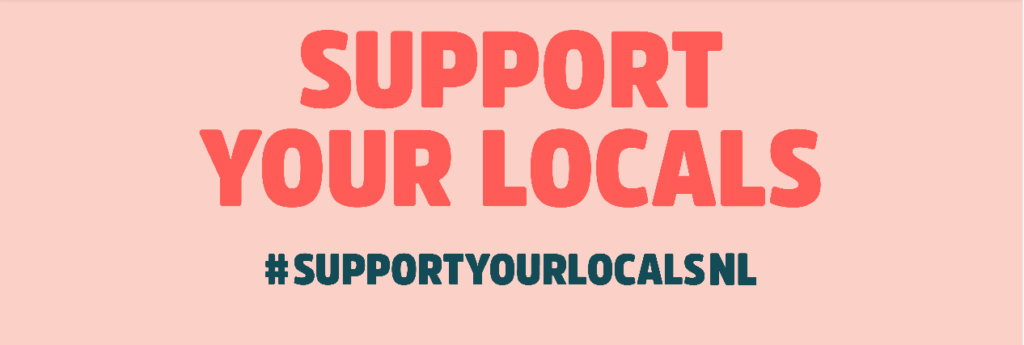 support your locals, made by ellen